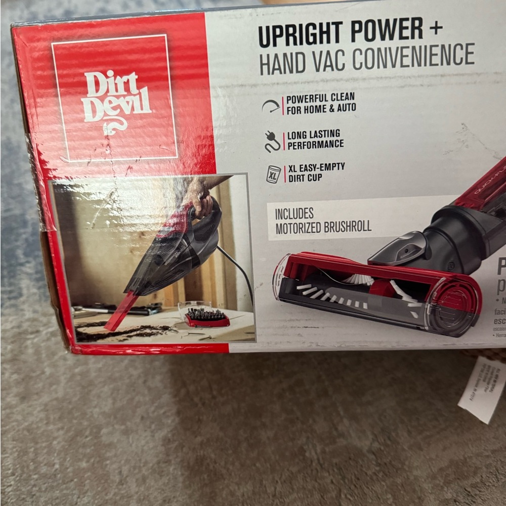 NIB Dirtdevil hand vac